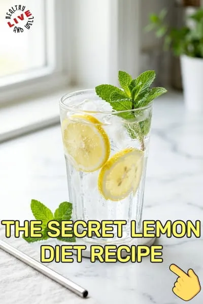 The Secret Lemon Diet Recipe Pinterest pin